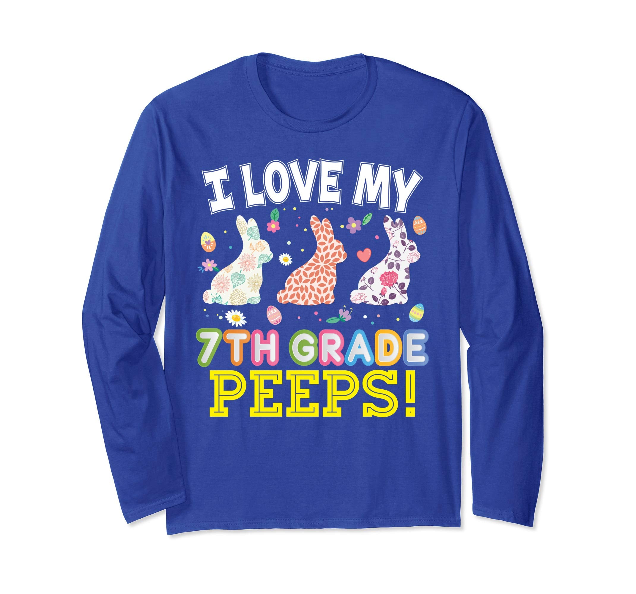 I Love My 7th Grade Peeps Seventh Easter Bunnies T-Shirt