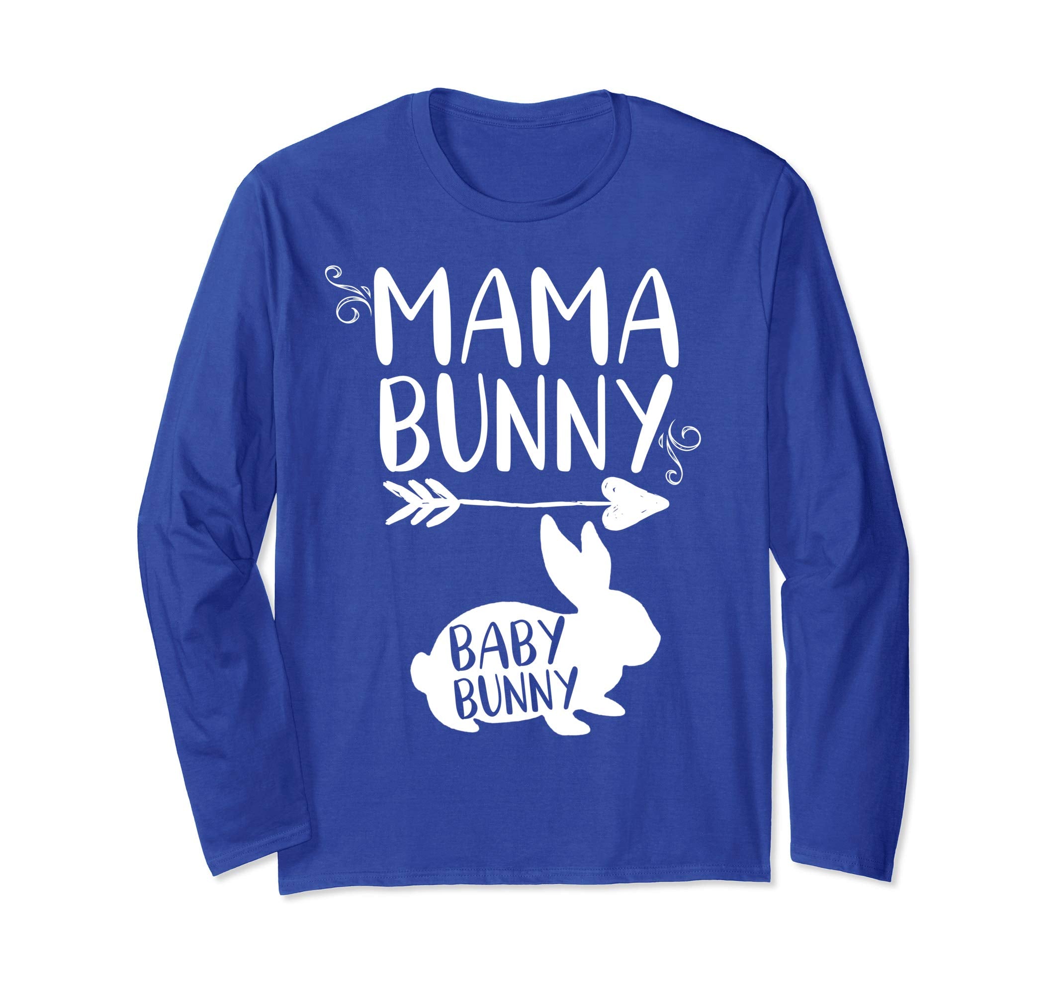Mama Bunny Cute Easter Longsleeve Shirt Pregnant Mom Gift