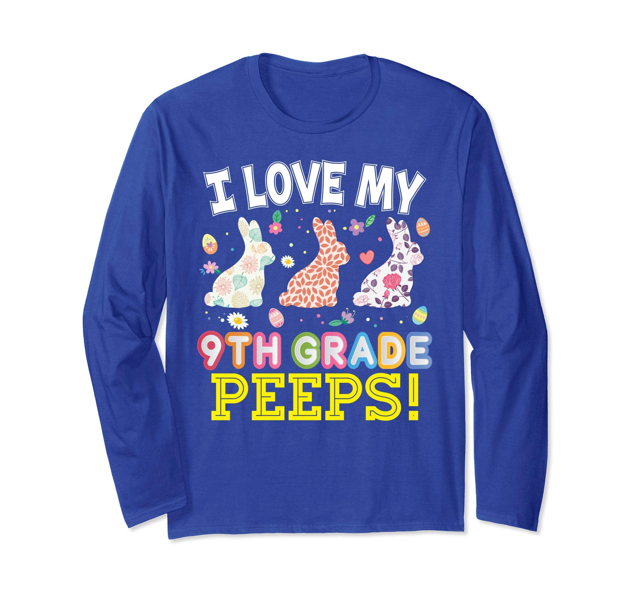 I Love My 9th Grade Peeps Ninth Easter Bunnies T-Shirt