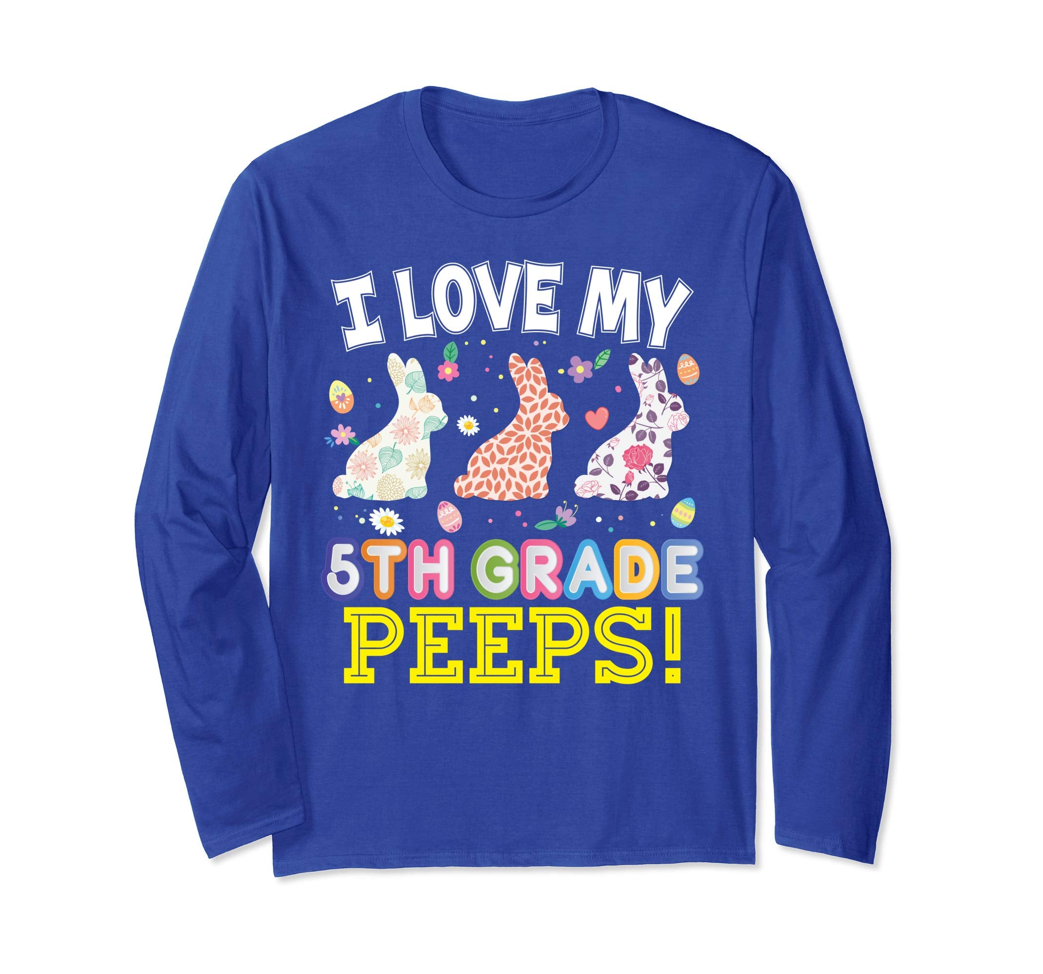I Love My 5th Grade Peeps Fifth Easter Bunnies T-Shirt