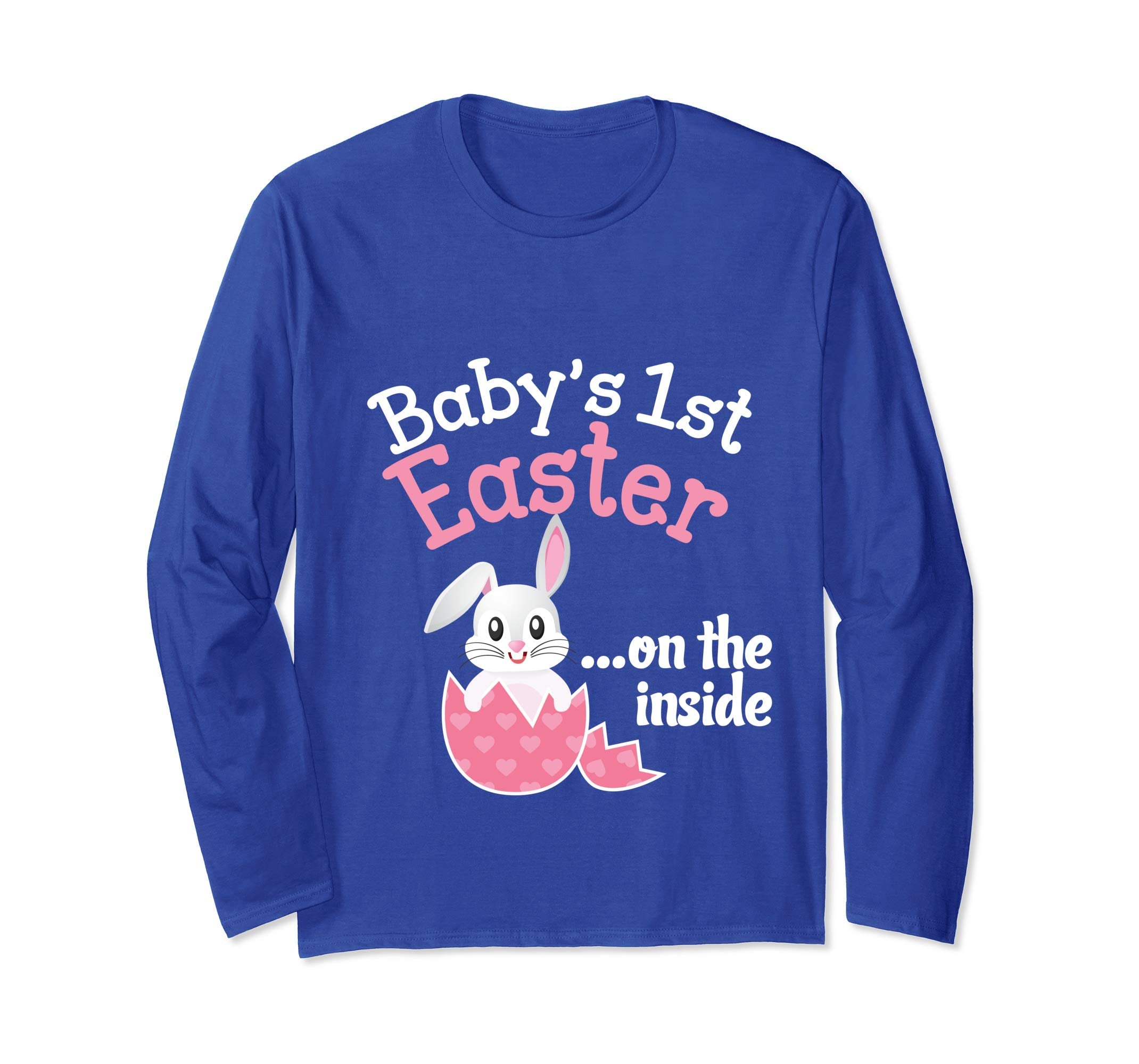 Baby 1st Easter On The Inside T-Shirt Pregnancy Announcement
