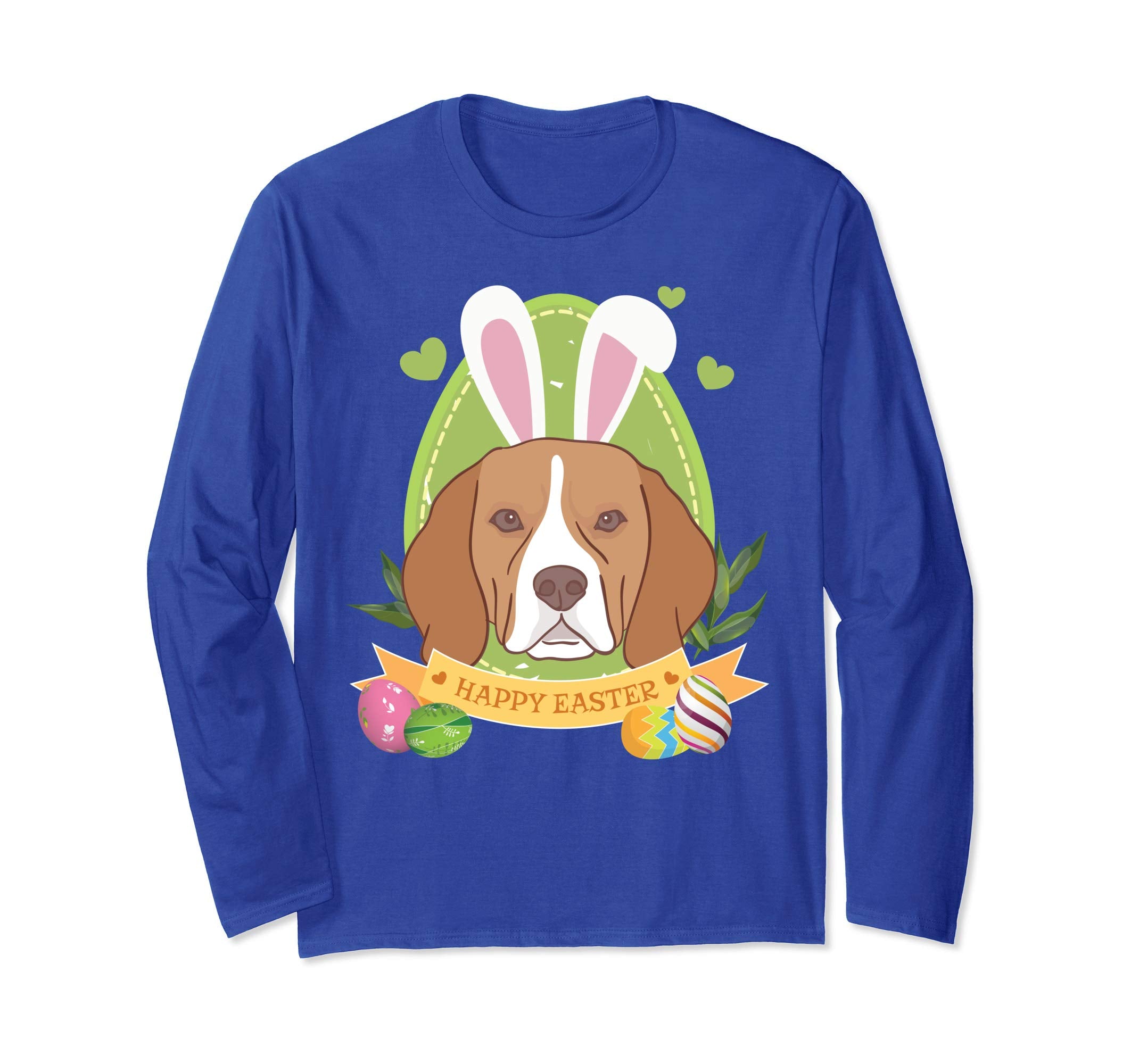 Bunny Beagle Dog Easter Day Lovers T-Shirt Egg Hunting