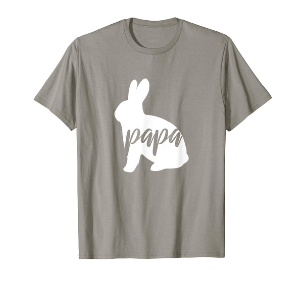 Mens Papa Bunny Shirt Funny Easter Rabbit Gift for Men Dad Father