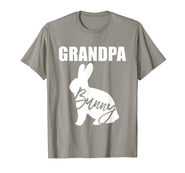 Mens Grandpa Bunny T Shirt Easter Family Outfit Grandfather Gift