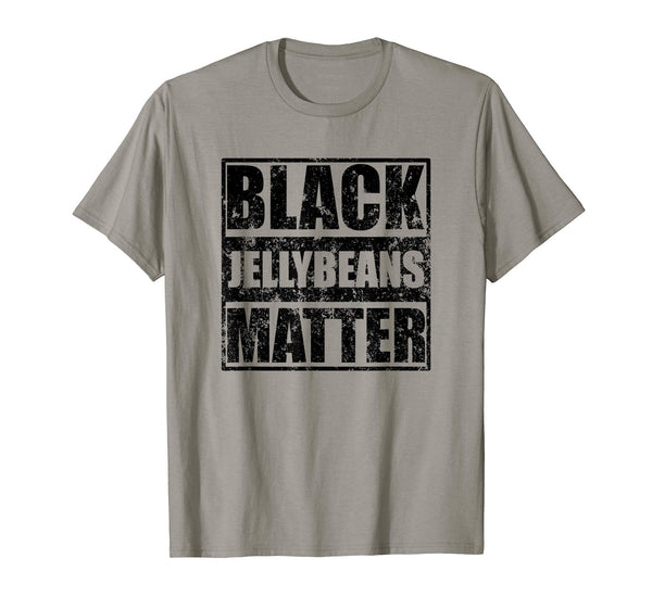 Mens Funny Easter Shirt Cool Gift Black Jelly Beans Matter