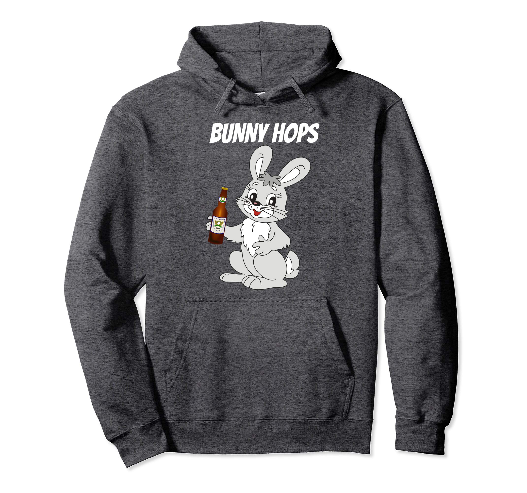 BUNNY HOPS Man's T Shirt Graphic Woman's HOODIE easter party
