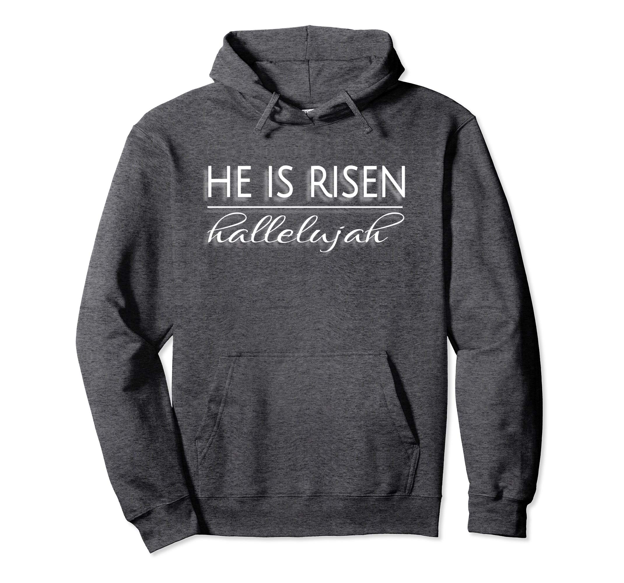 He Is Risen Hoodie Jesus Easter Shirt Christian Faith Gift