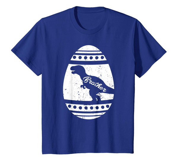Brothersaurus Easter Egg T-Shirt Dinosaur Gift for Brother