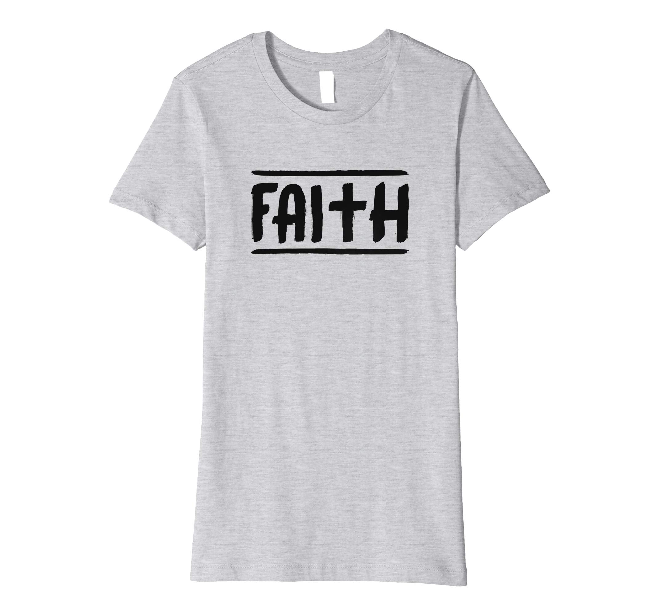 Faith Christian Cross Christian Easter Bible Gift T-Shirt