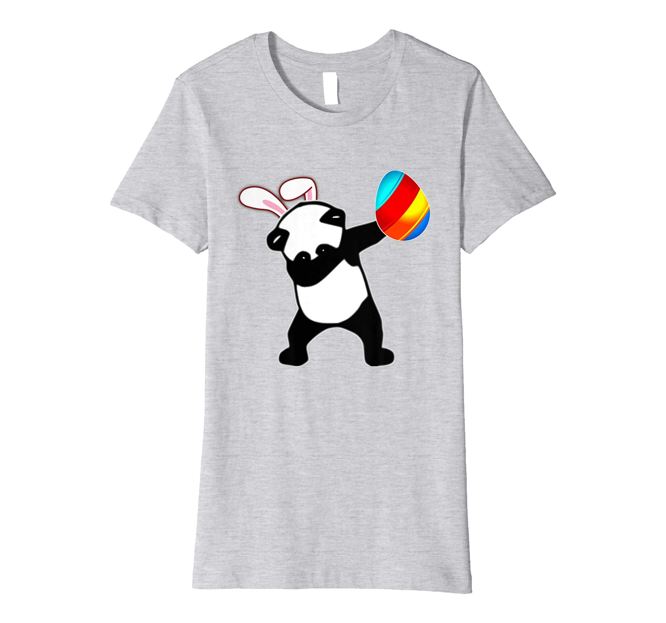 Easter Bunny Dabbing Panda Bear Tshirt Egg Ears Gift