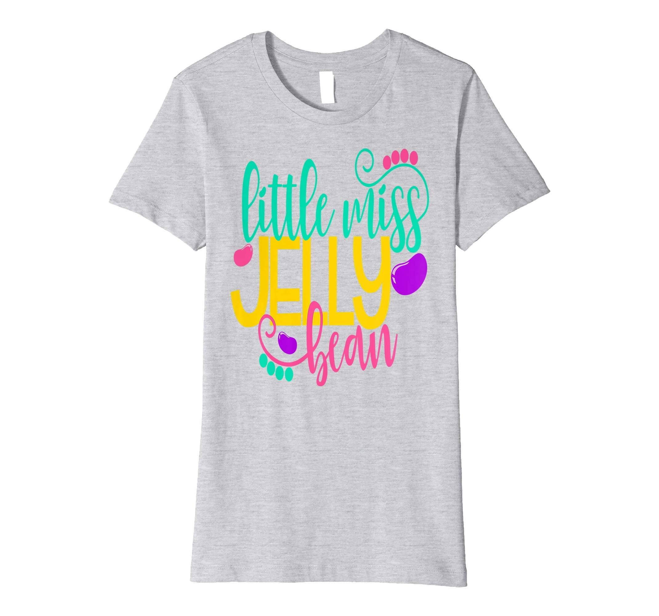 Girls Easter Shirt Kids LittleMiss Jelly Bean Daughter Cute