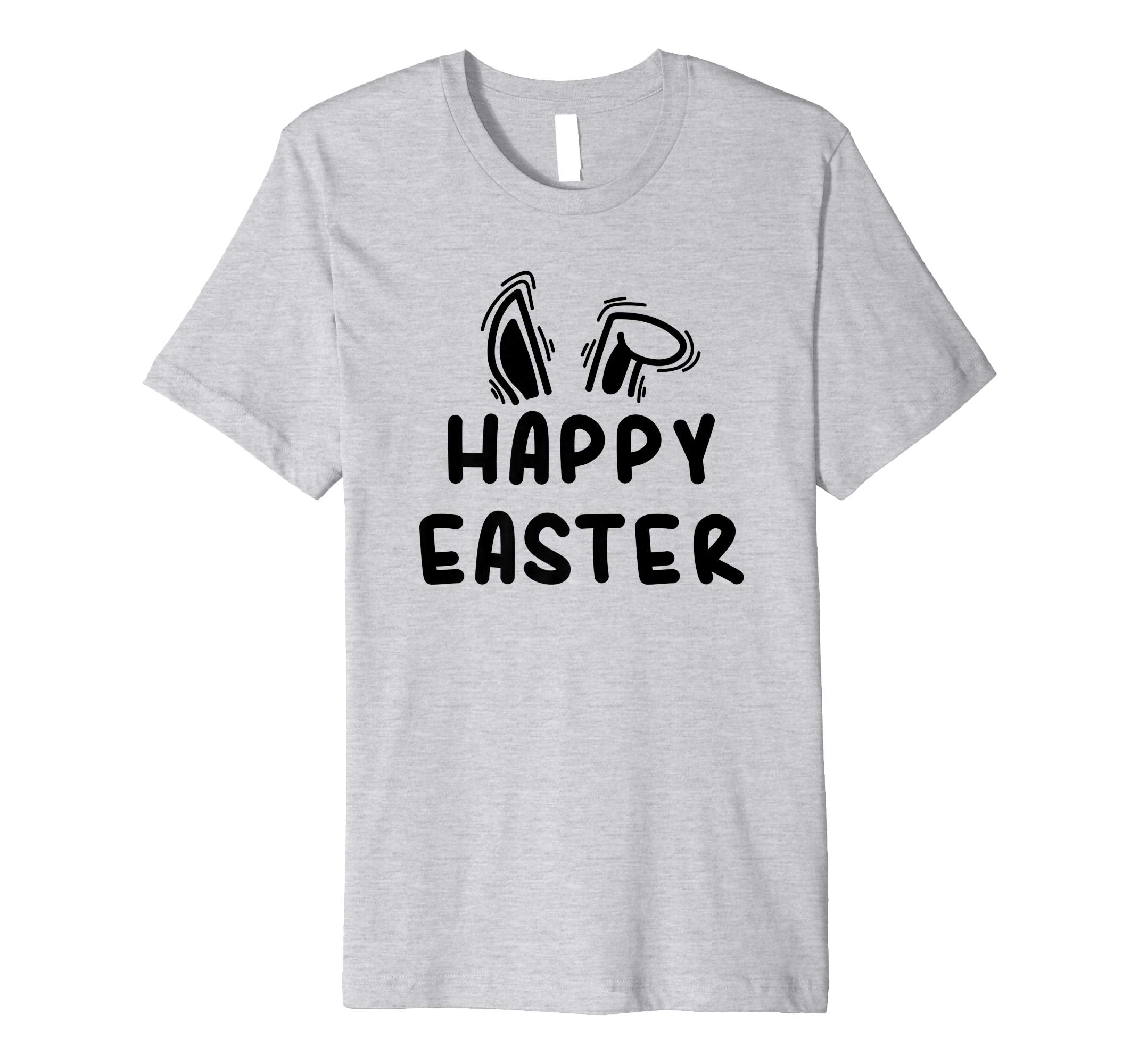Cute Happy Easter Bunny T shirt for Toddler Girls and Boys