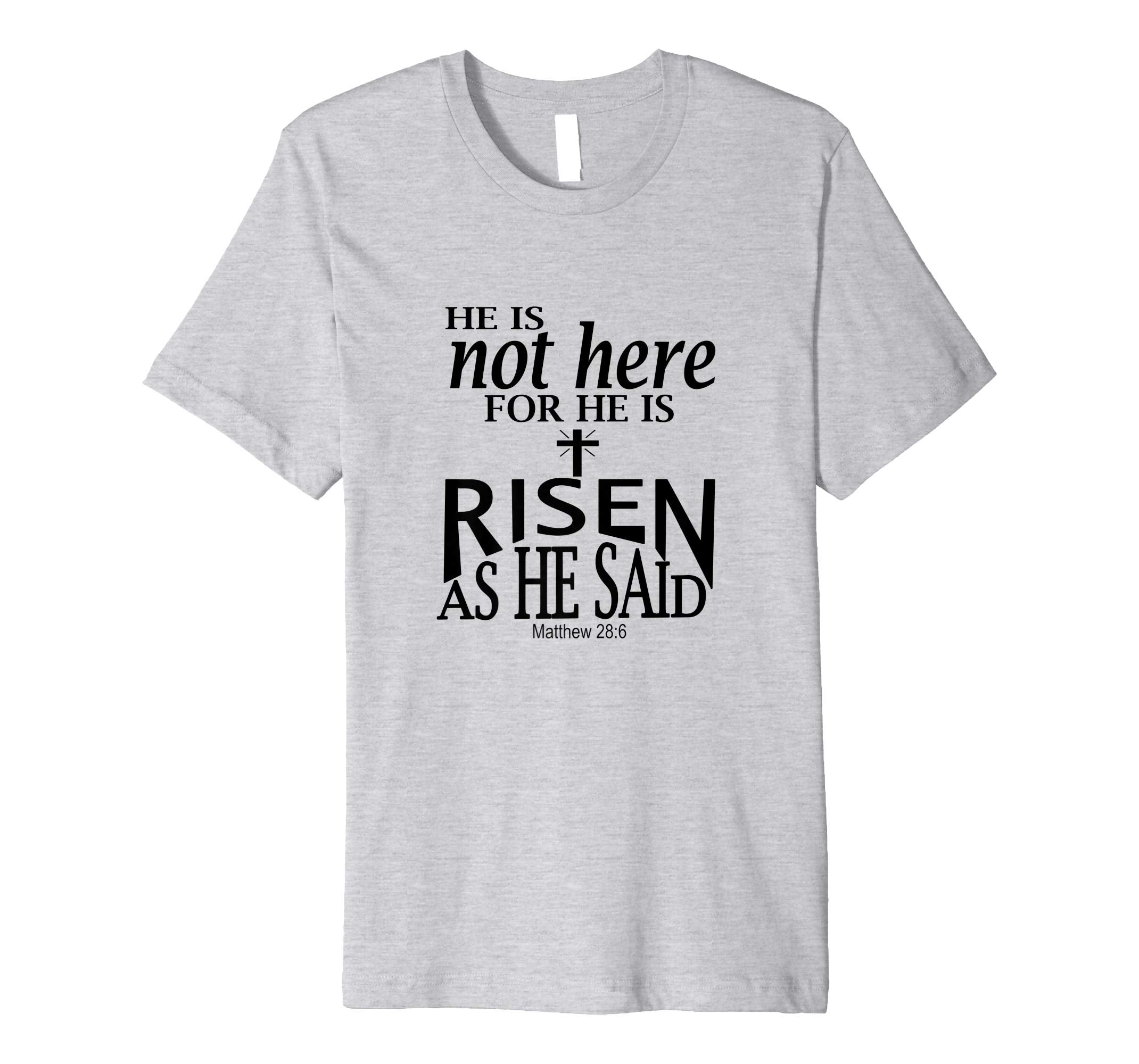 Easter Christian Shirts For Women &amp; Men-He Is Risen