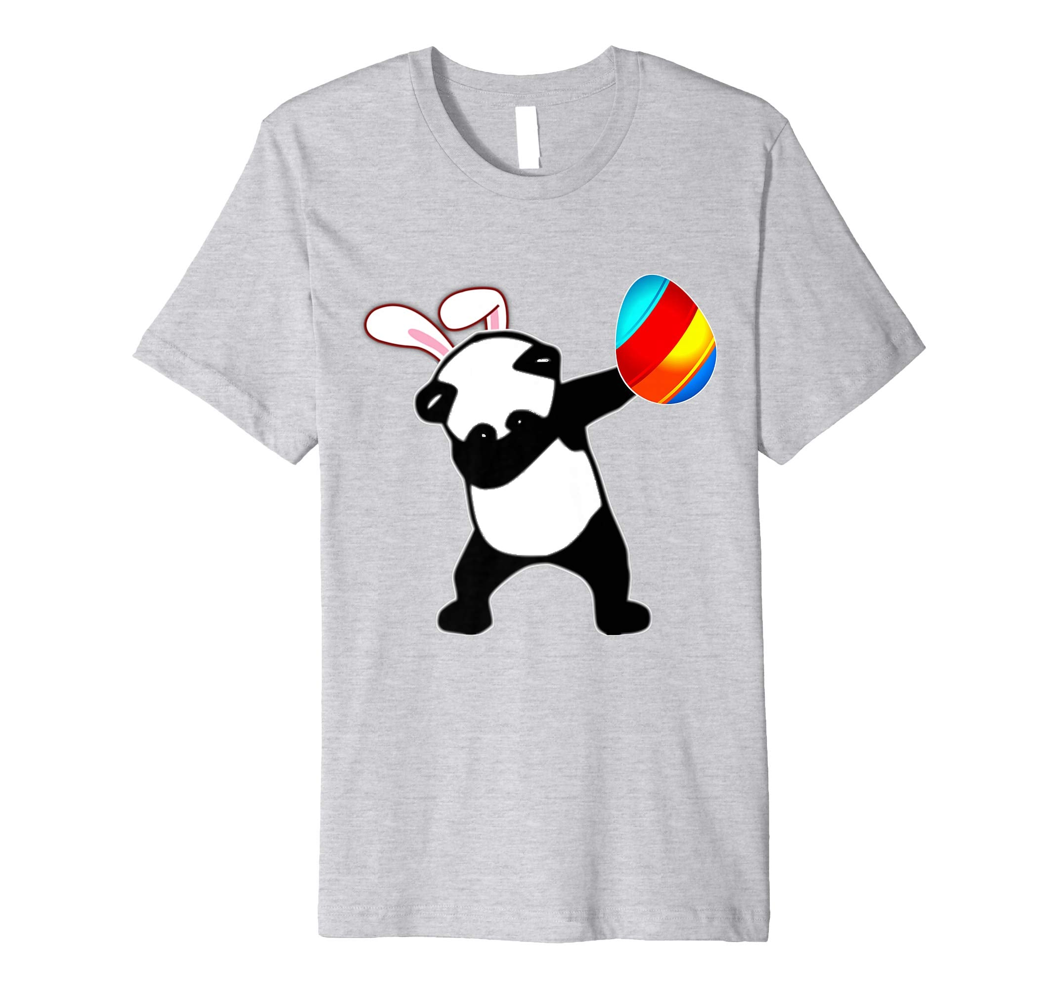 Easter Bunny Dabbing Panda Bear Tshirt Egg Ears Gift
