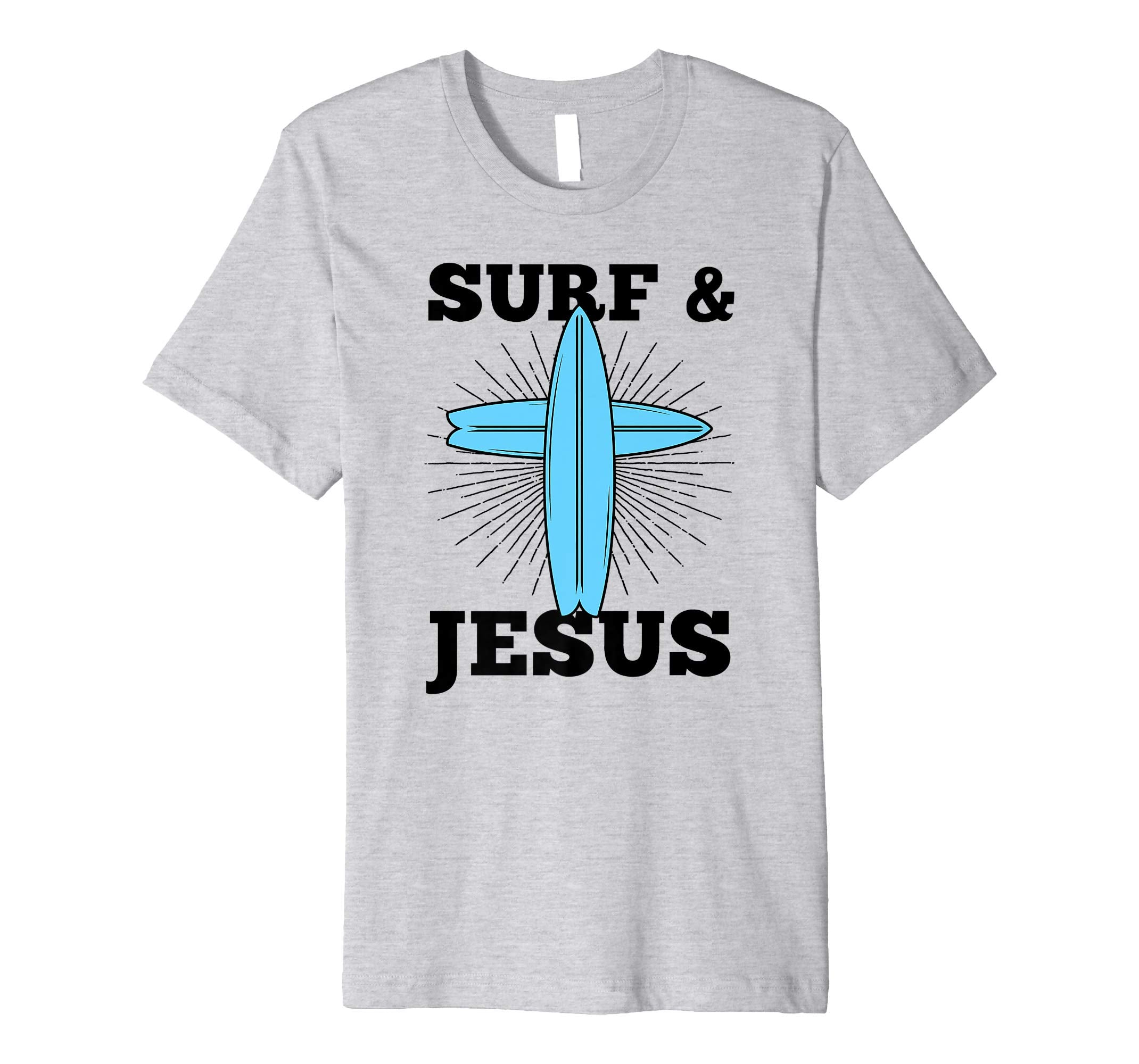 Surf And Jesus Christian Easter Bible Verse Gift T-Shirt
