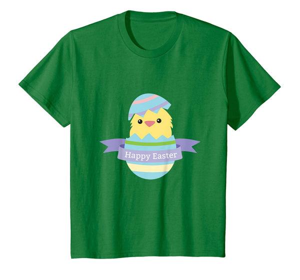 Kids Happy Easter Hatching Chick Egg T-Shirt