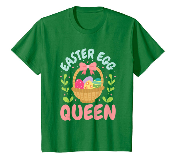 Kids Easter Egg Hunt Shirt Girl Basket Queen