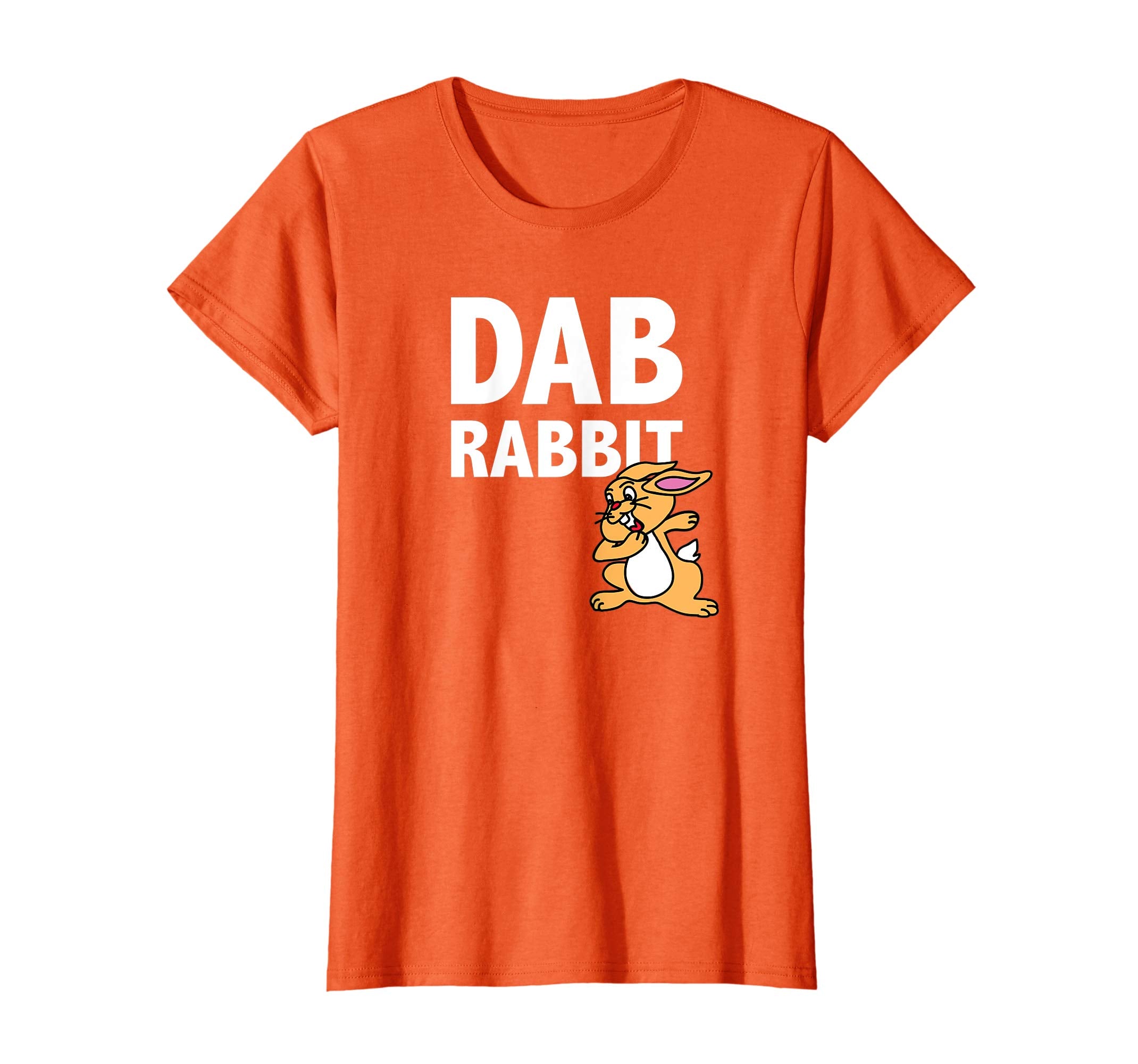 Funny Dabbing Rabbit Easter Tee Shirt Boys Girls Teens