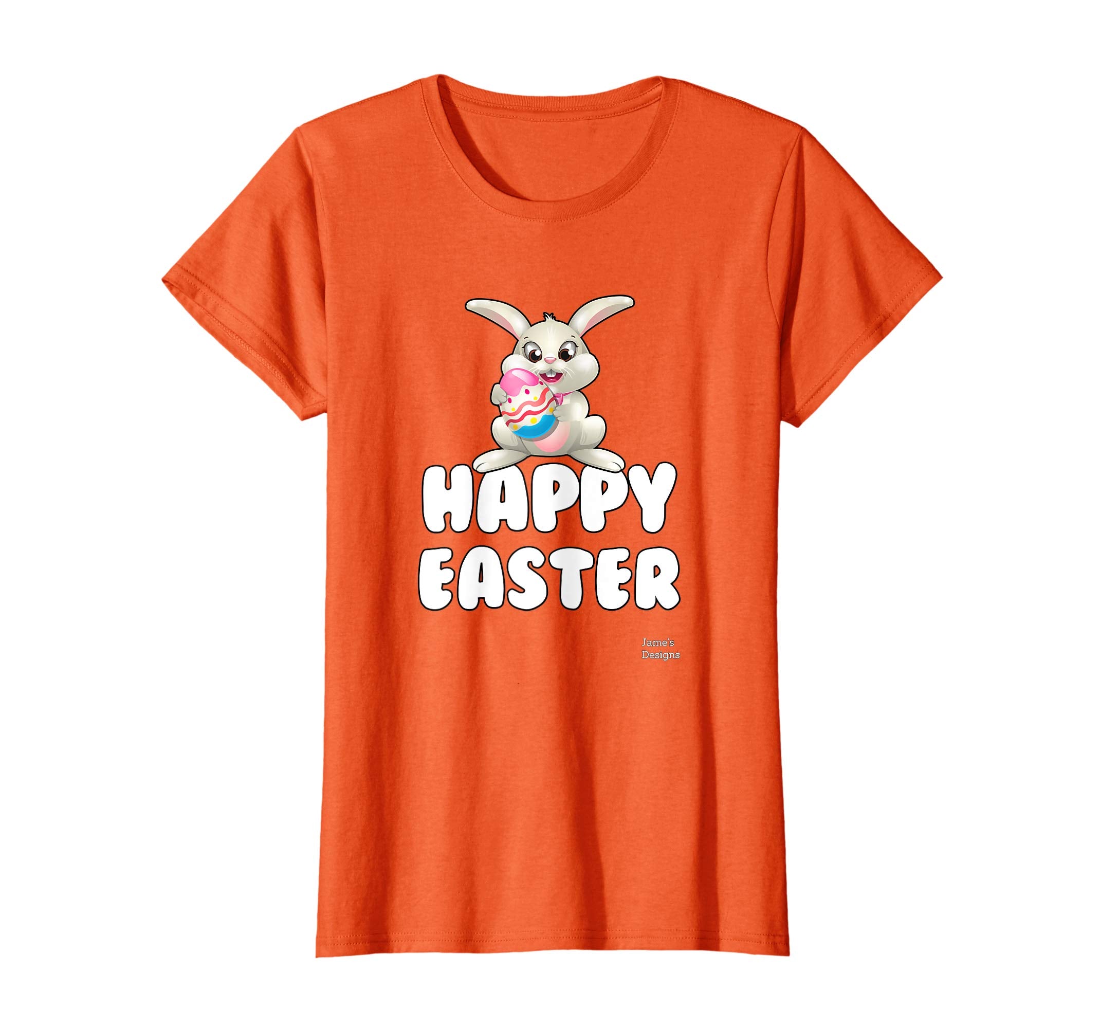 Jame's Designs: Happy Easter Bunny Rabbit Cute Bunny T-Shirt