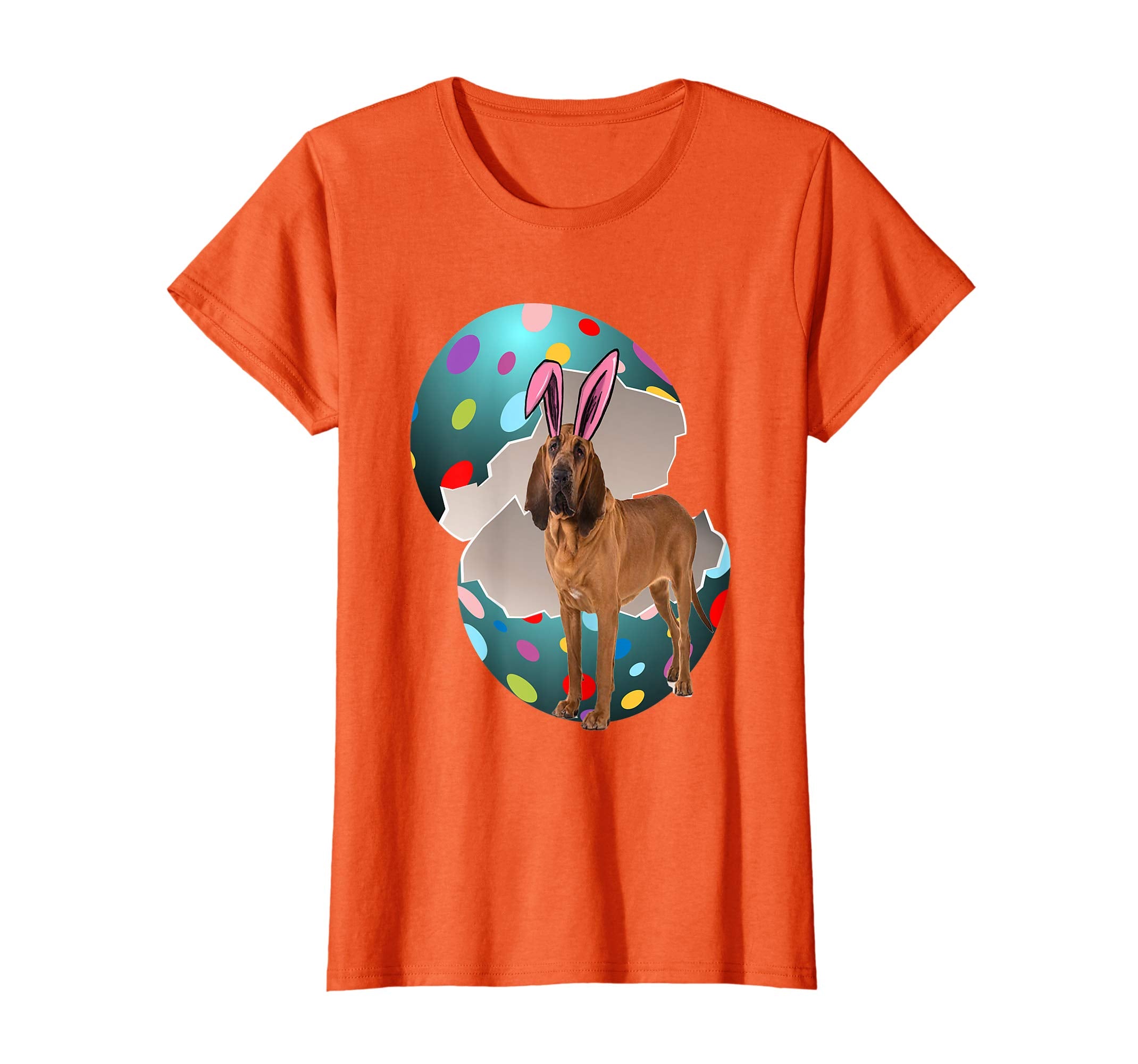 Bloodhound Dad Mom Easter Day Gift T shirt