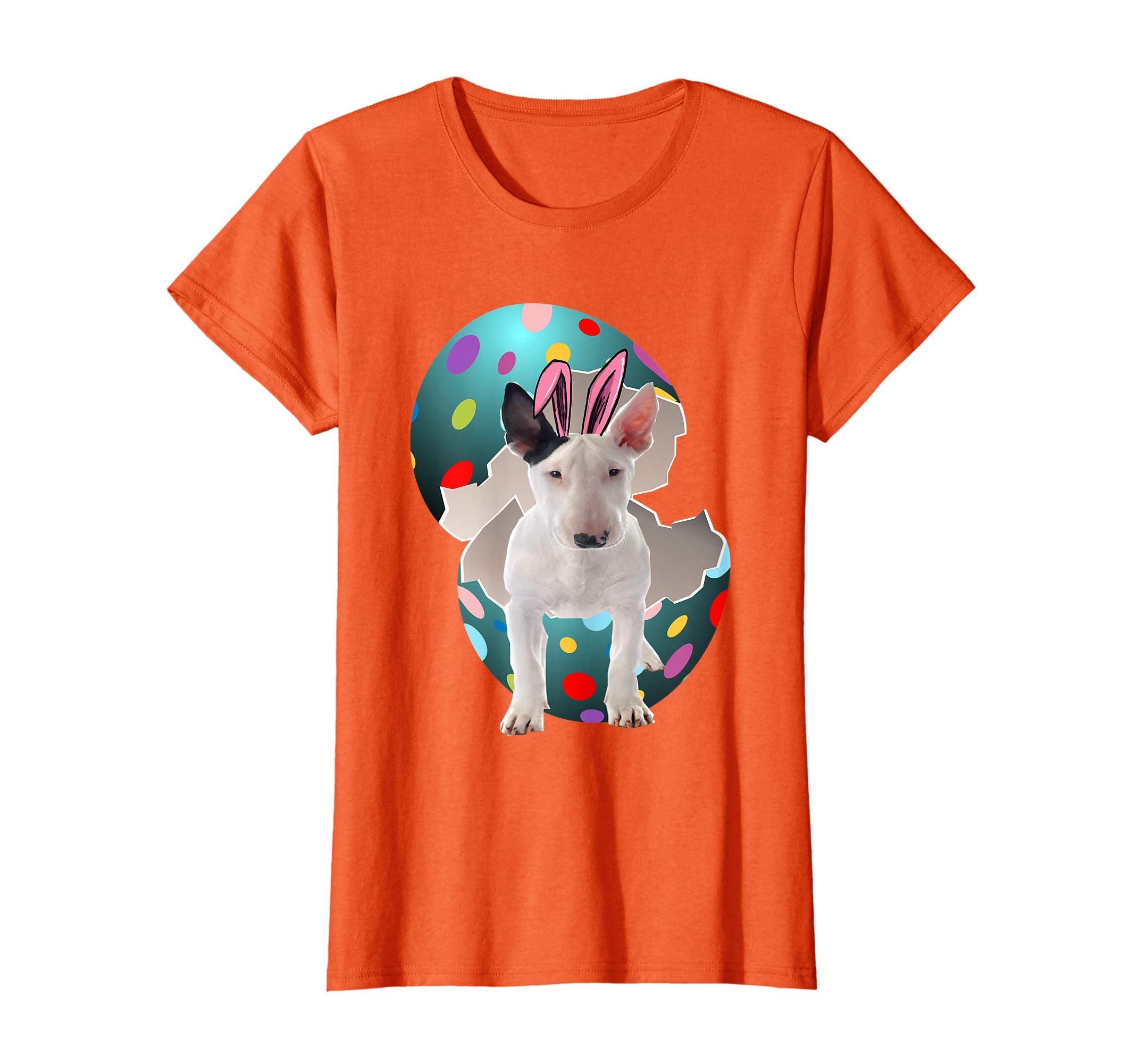 Bull Terrier Dad Mom Easter Day Gift T shirt