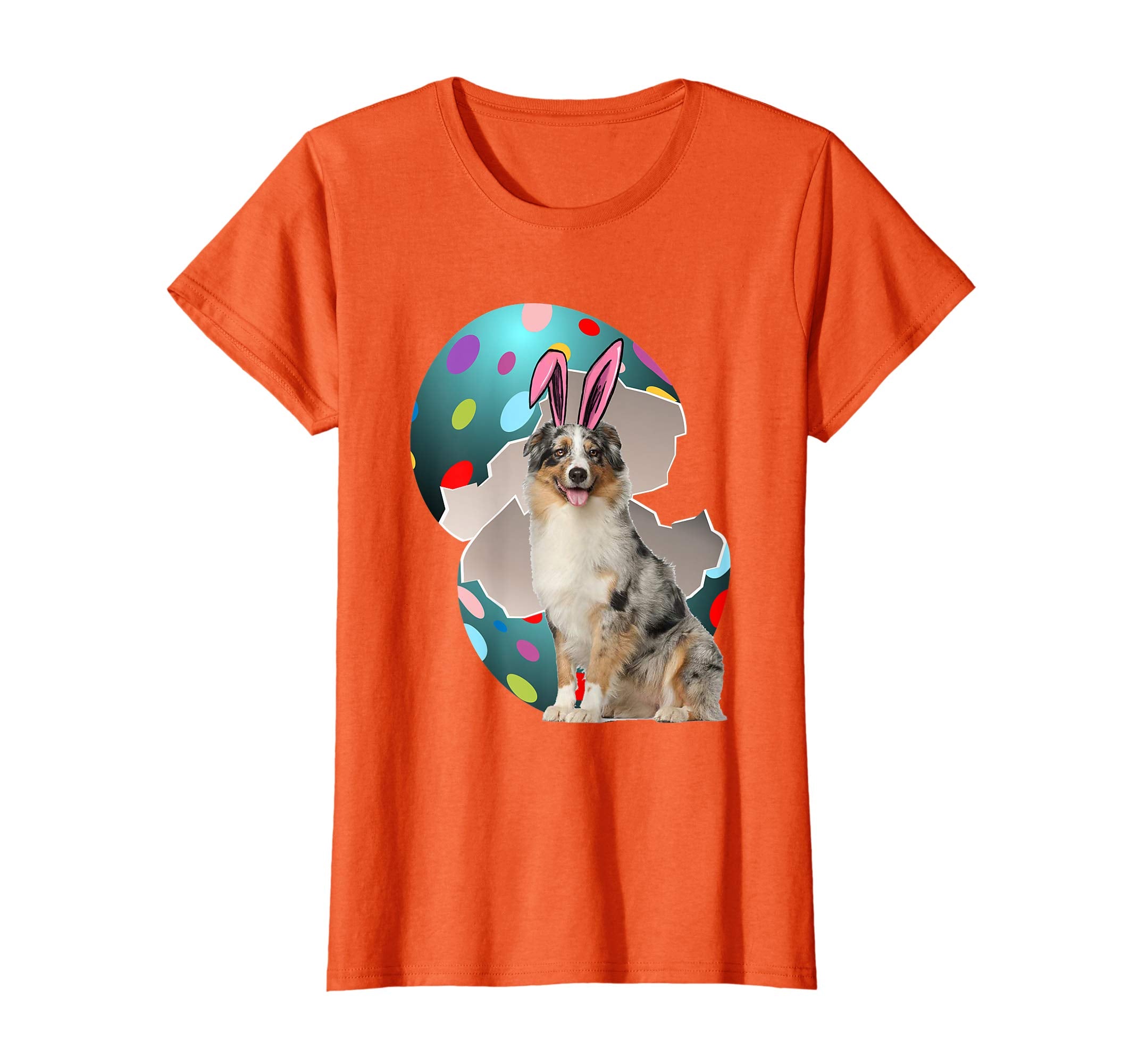 Australian Shepherd Dad Mom Easter Day Gift T shirt