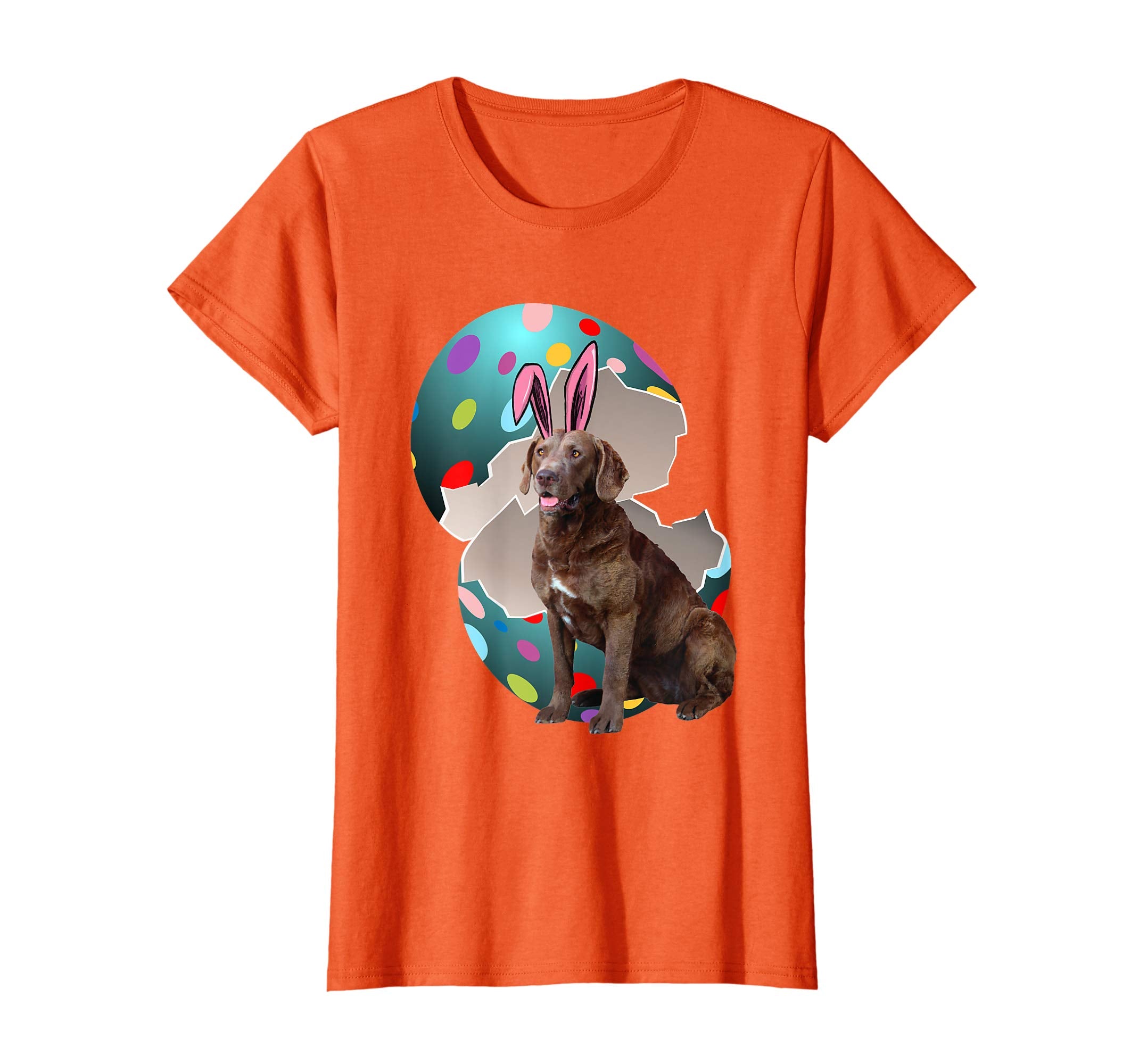 Chesapeake Bay Retriever Dad Mom Easter Day Gift T shirt