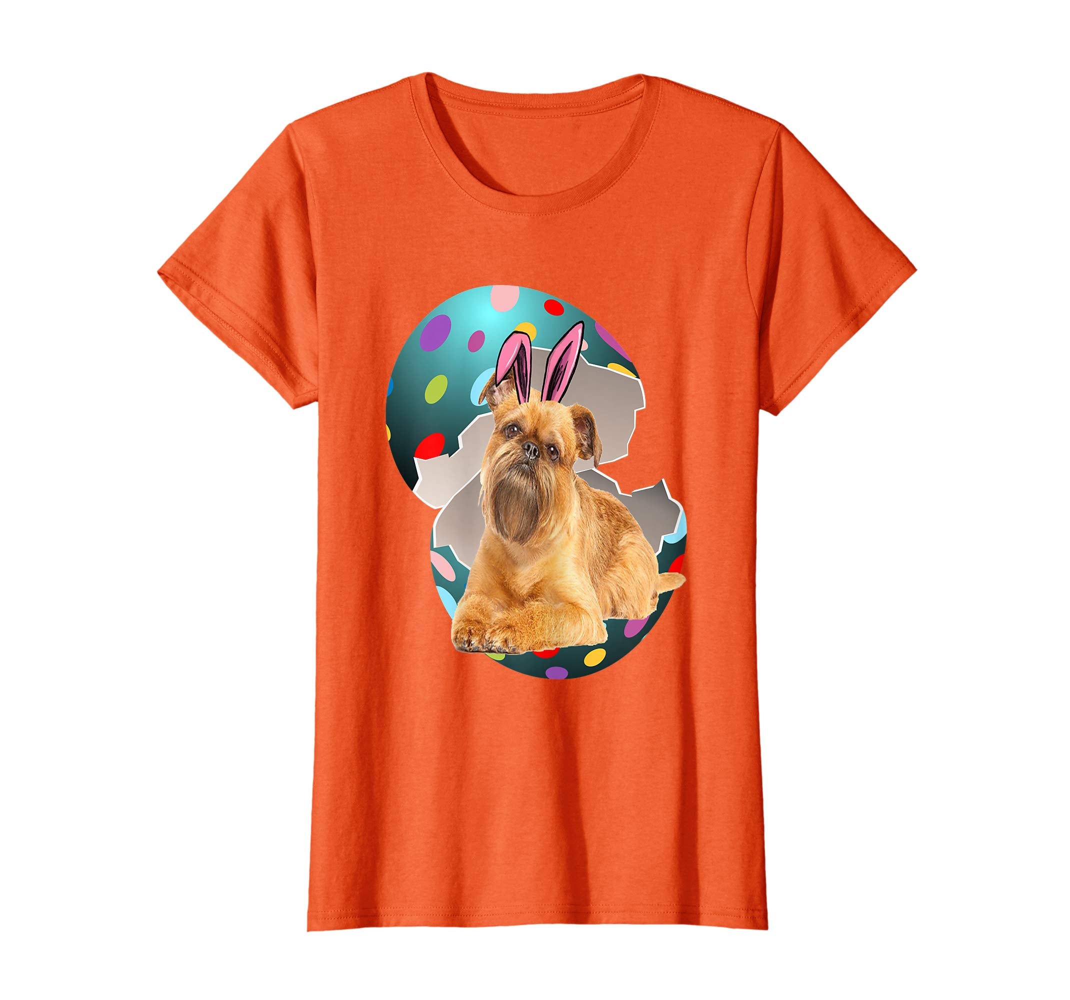 Brussels Griffon Dad Mom Easter Day Gift T shirt