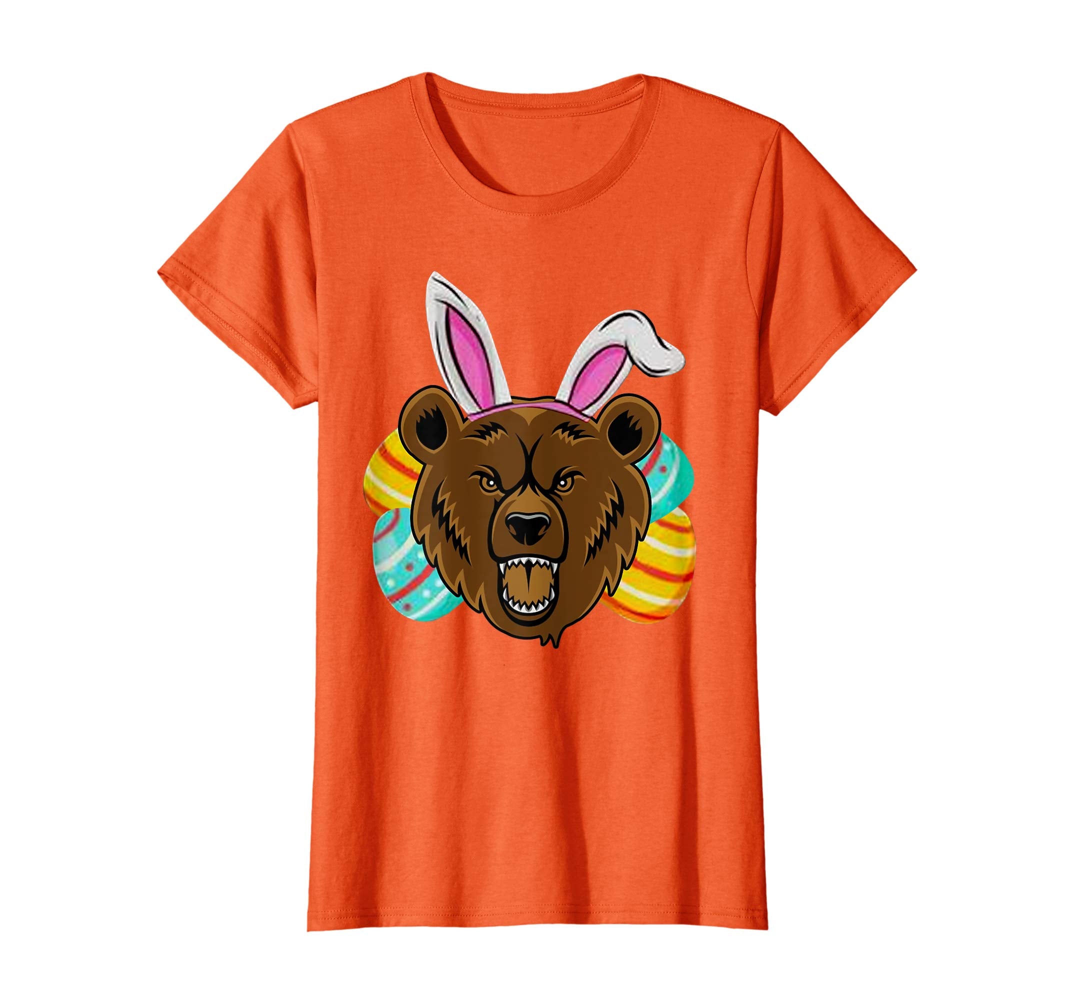 Bear Easter Bunny Lover T-Shirt Funny Costume Gift Tee
