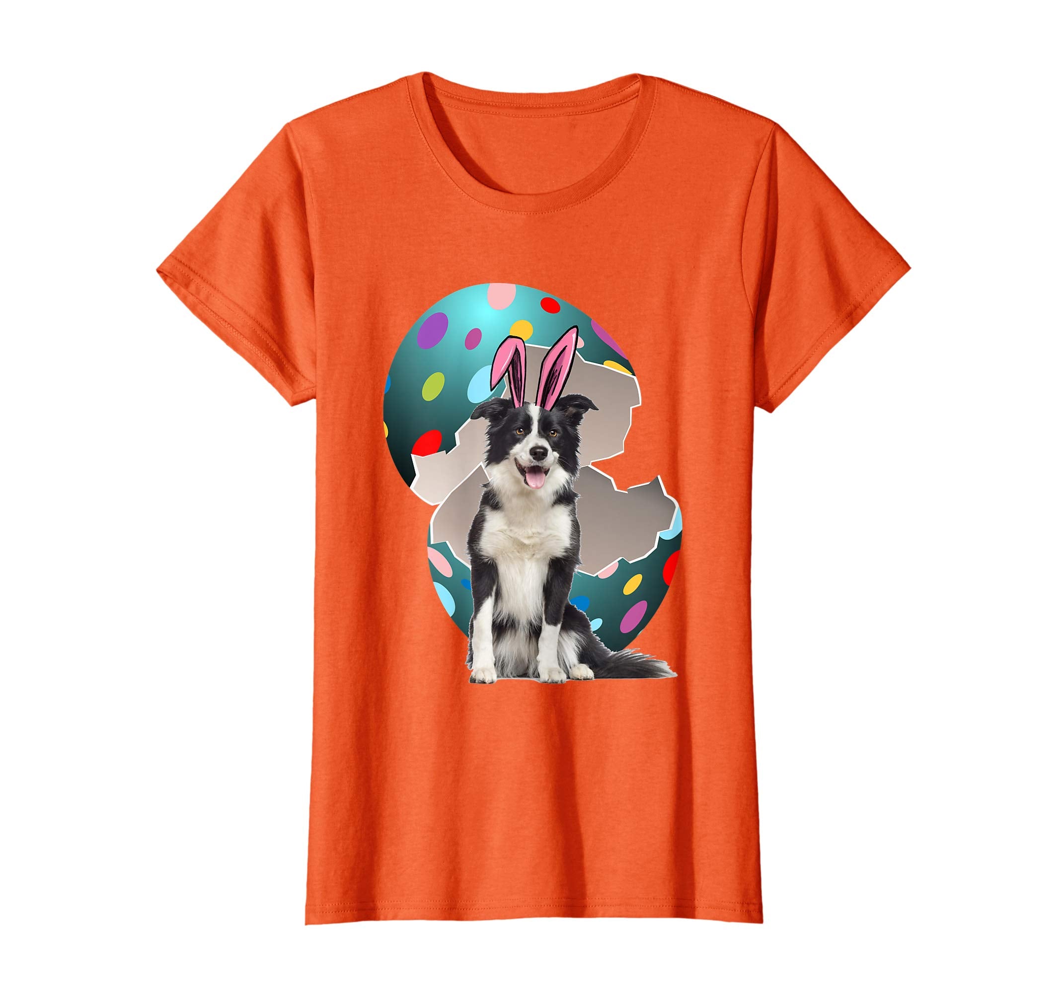 Border Collie Dad Mom Easter Day Gift T shirt