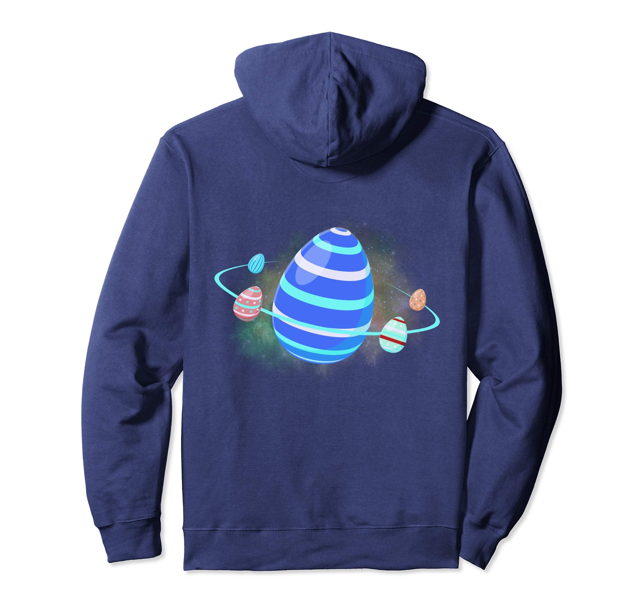 Egg Planet Space Easter Day T-Shirt