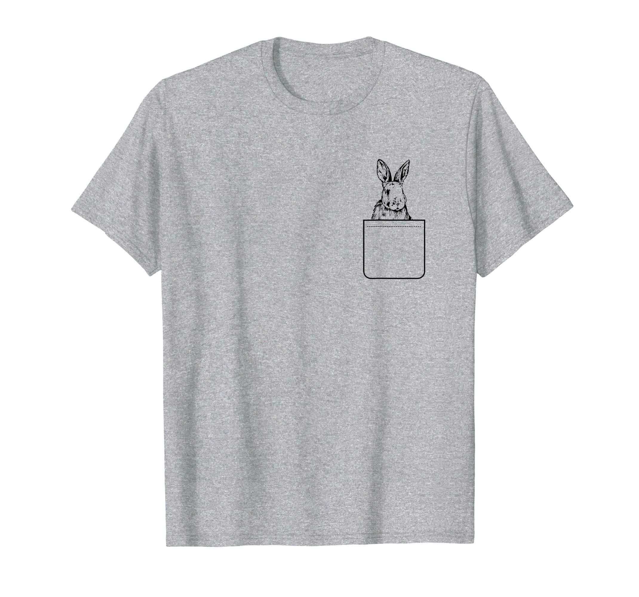 Bunny In Your Pocket Animal Easter Rabbit Kids Tshirt