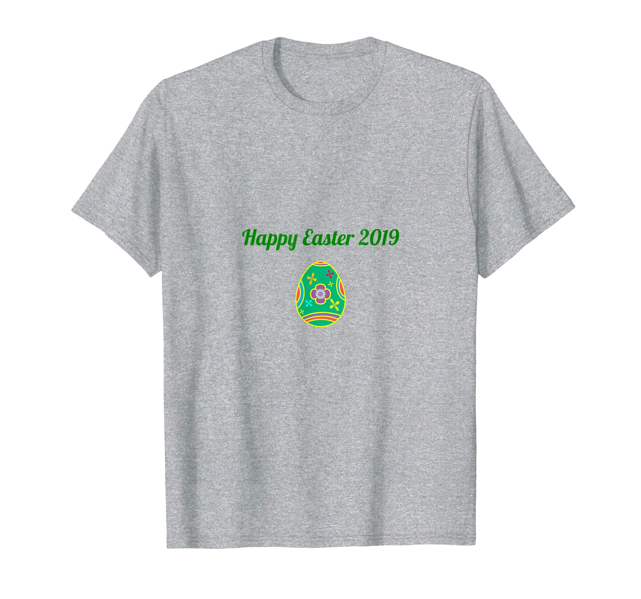 Happy Easter 2019 Gift T Shirt Colorful Green Easter Egg