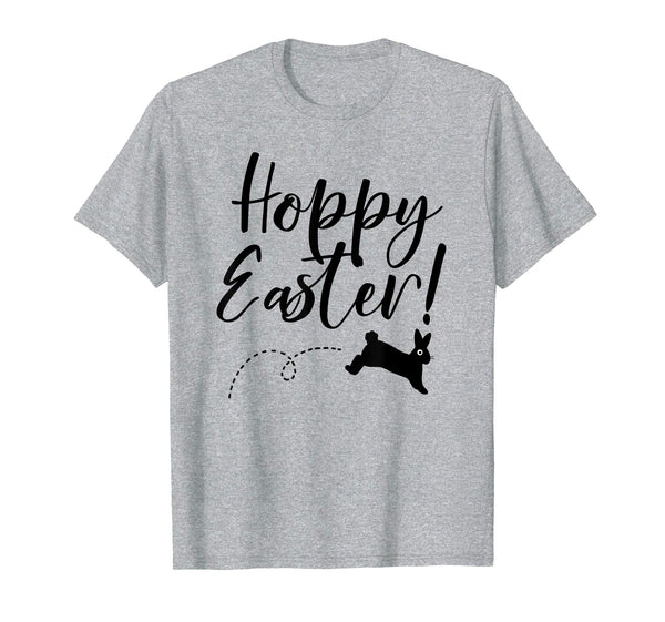 Hoppy Easter T-shirt with Hopping Bunny Rabbit