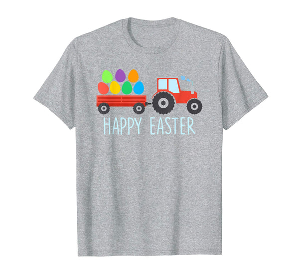 Easter Egg Hunt Tractor T-Shirt Boys Girls Kids Toddlers