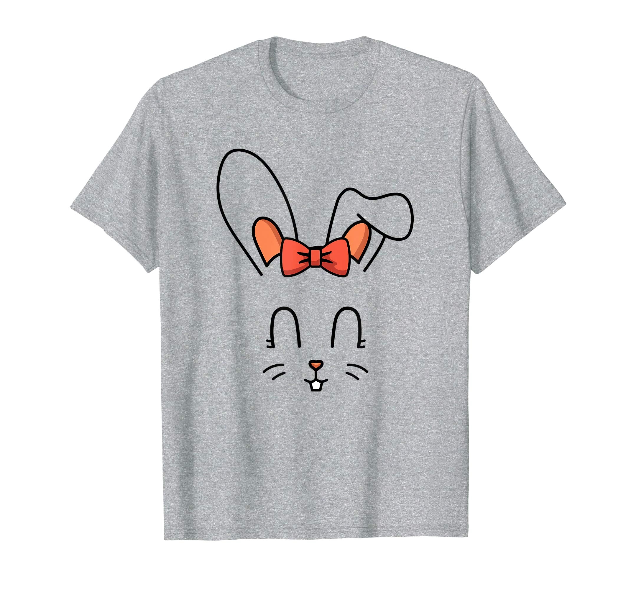 Cute Little Bunny Rabbit Face Funny Happy Easter T-Shirt