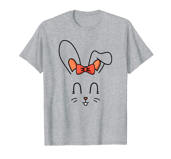 Cute Little Bunny Rabbit Face Funny Happy Easter T-Shirt