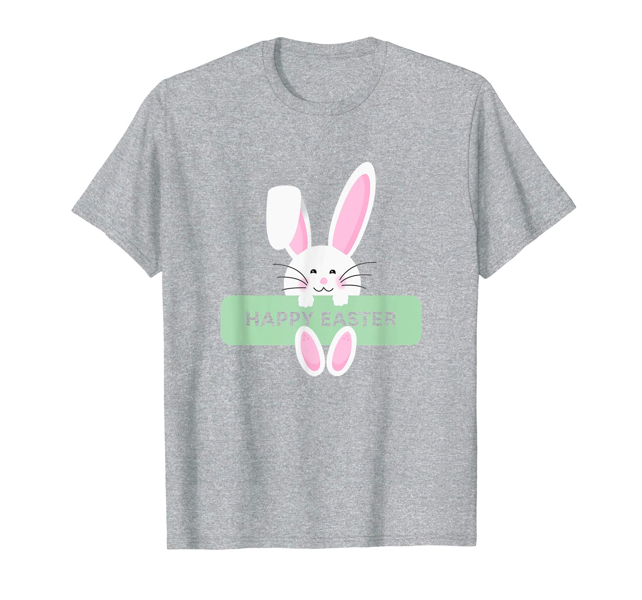 Happy Easter 2019 Cute Bunny With Happy Easter Sign