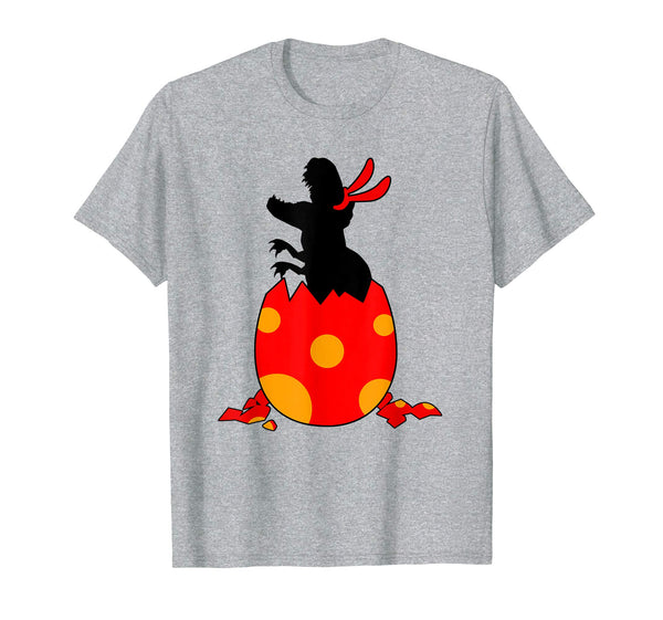 Funny Easter Egg Rabbit Bunny T-Rex Dinosaur Shirt Gift