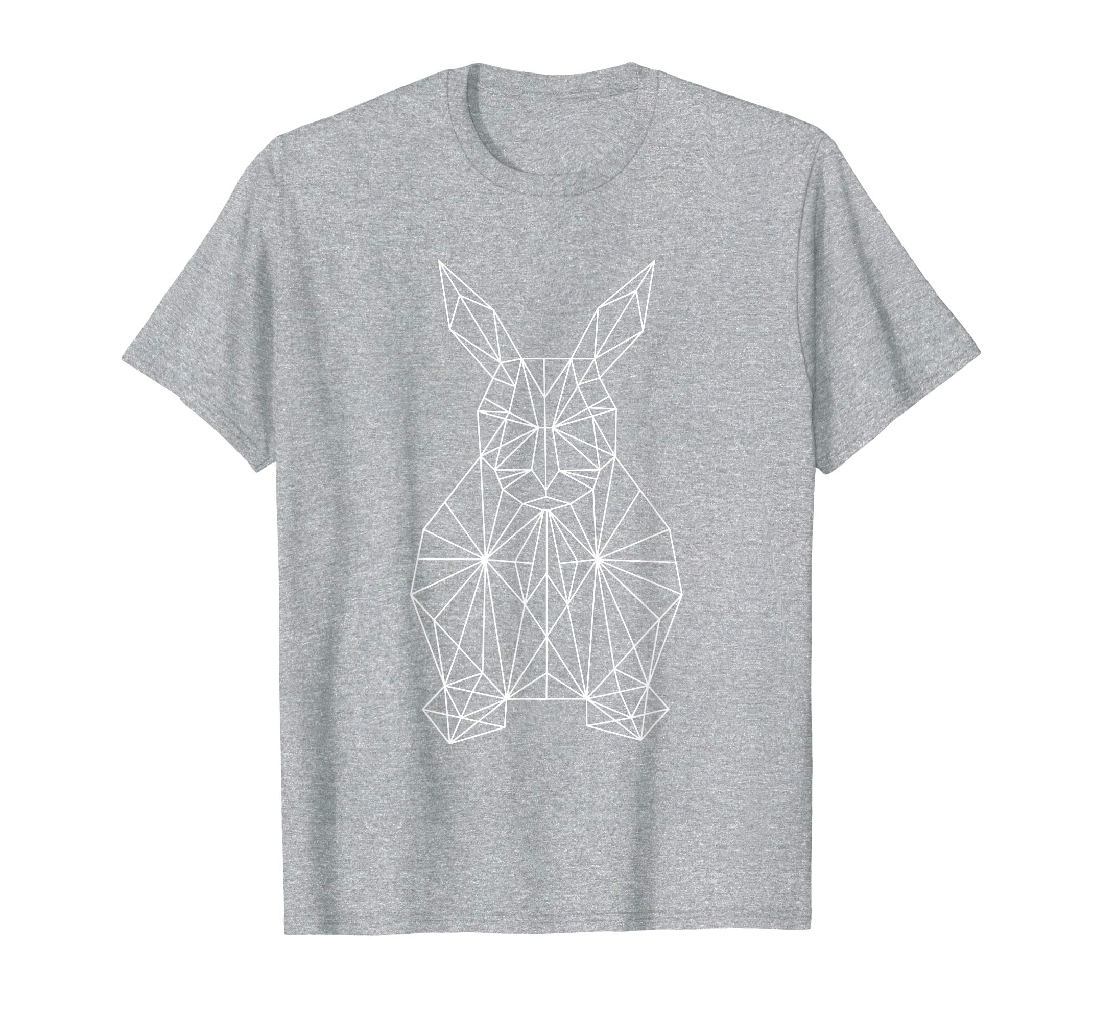 Easter Bunny Rabbit Geometry Easter Egg T-Shirt Funny