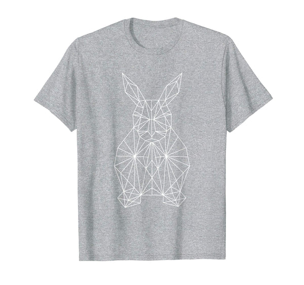 Easter Bunny Rabbit Geometry Easter Egg T-Shirt Funny