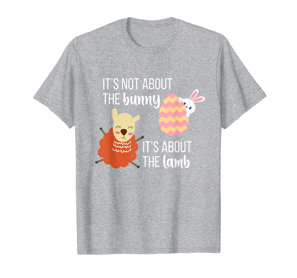 Easter is not about the cute bunny but it is about the lamb
