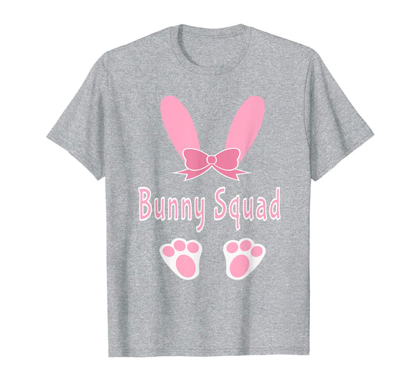 Easter Bunny Squad Cute Bunny Rabbit Ears Girls T Shirt