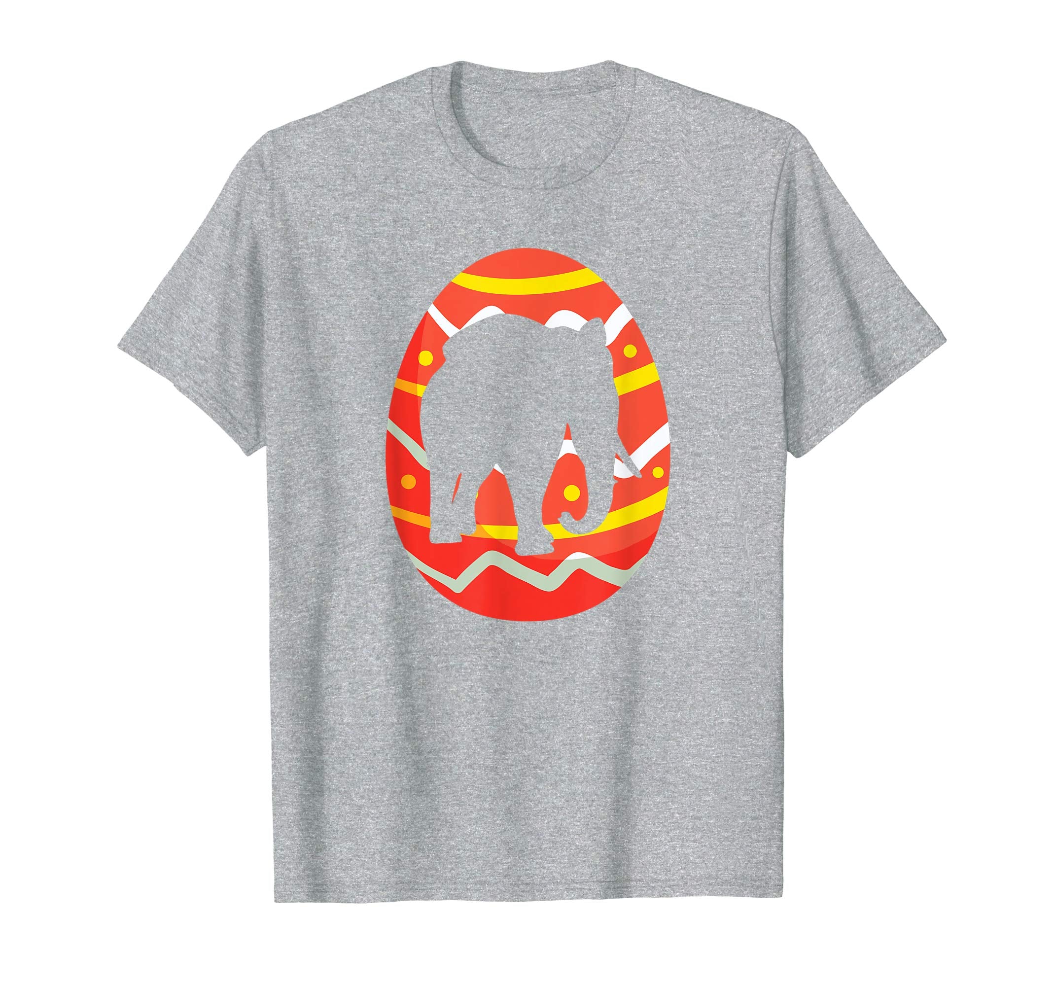Elephant Easter Egg Bunny T-Shirt for Kids Boys Girls
