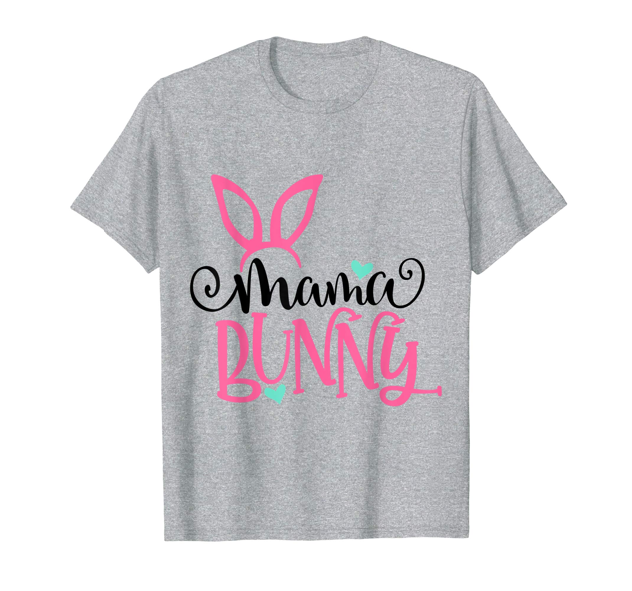 Womens Mama Bunny Cute Rabbit Headband Easter Shirt