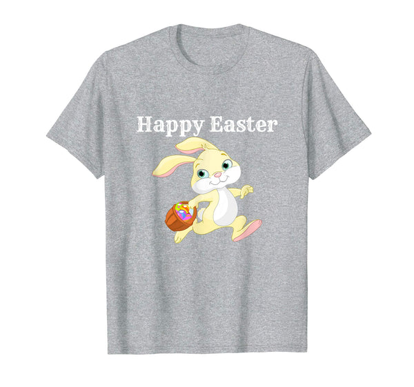Happy Easter Spring Bunny Easter Egg Basket Cute T-Shirt