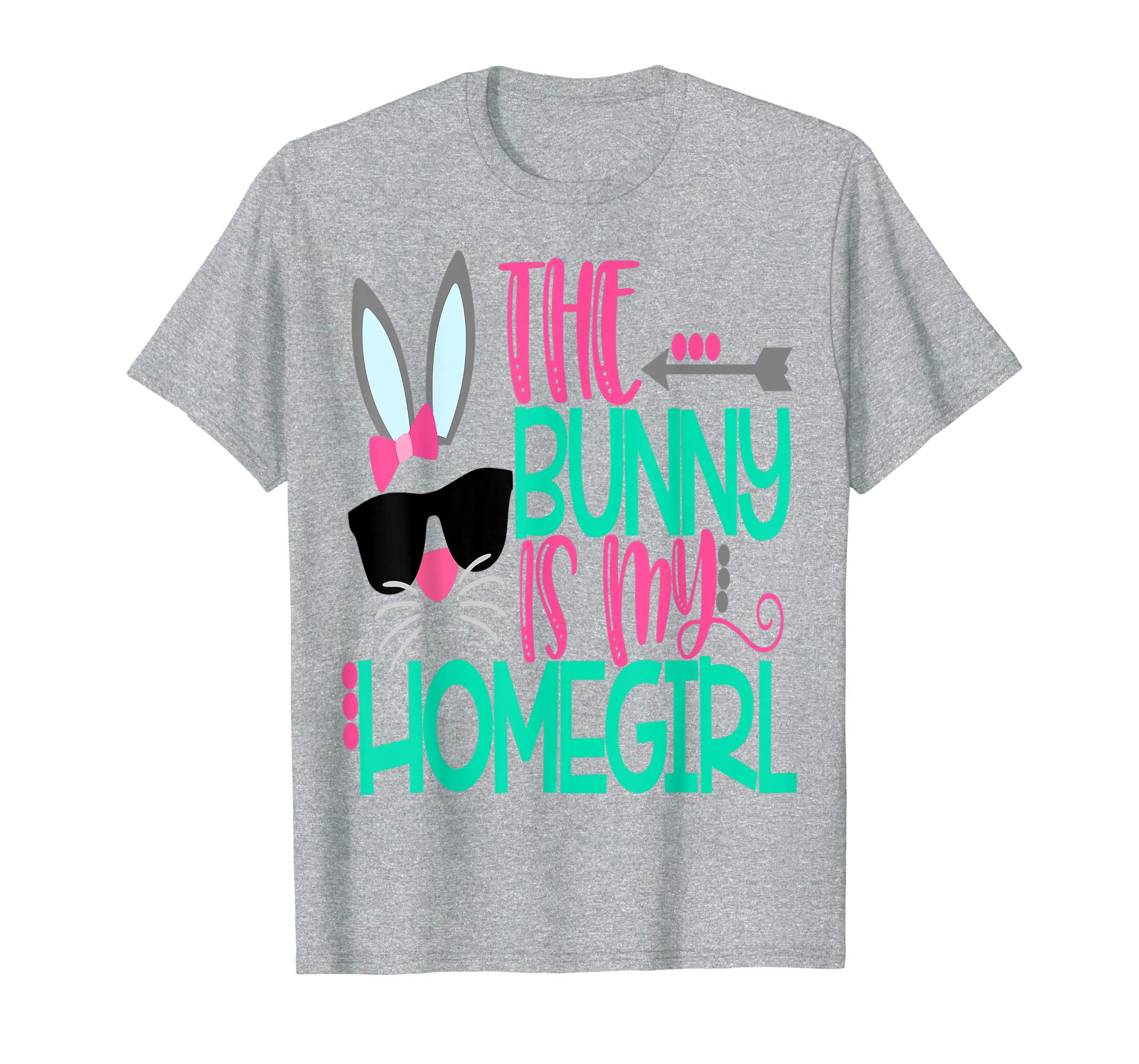 The Easter Bunny Is My Homegirl Shirt Cute Kids School Girls