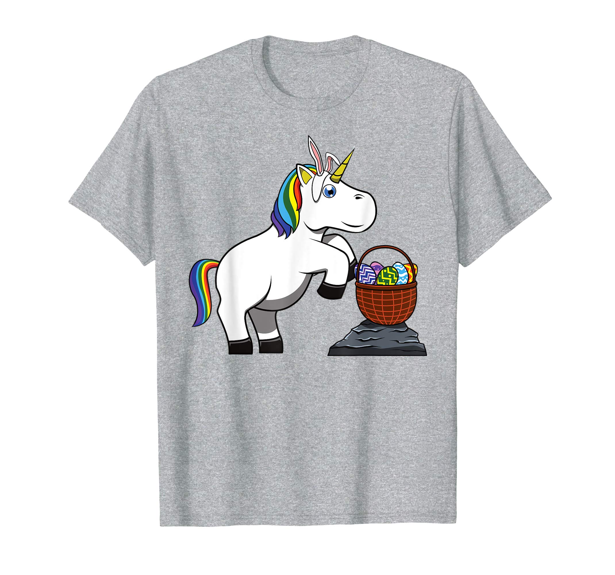 Easter Unicorn T-Shirt Girls Bunnicorn Rabbitcorn Gift