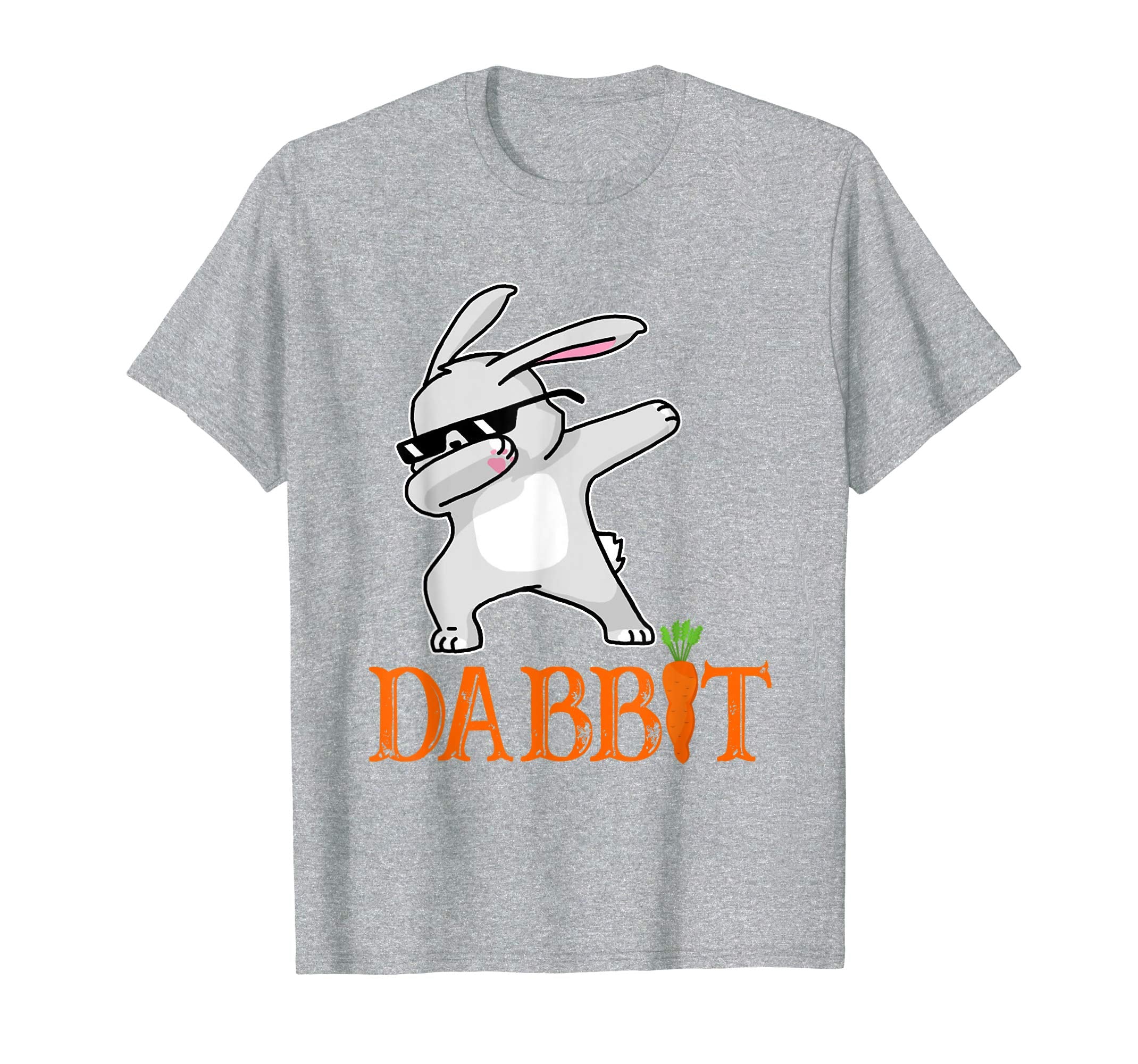 Funny Bunny Dabbit Dabbing Dance Egg Boss Easter T-Shirt
