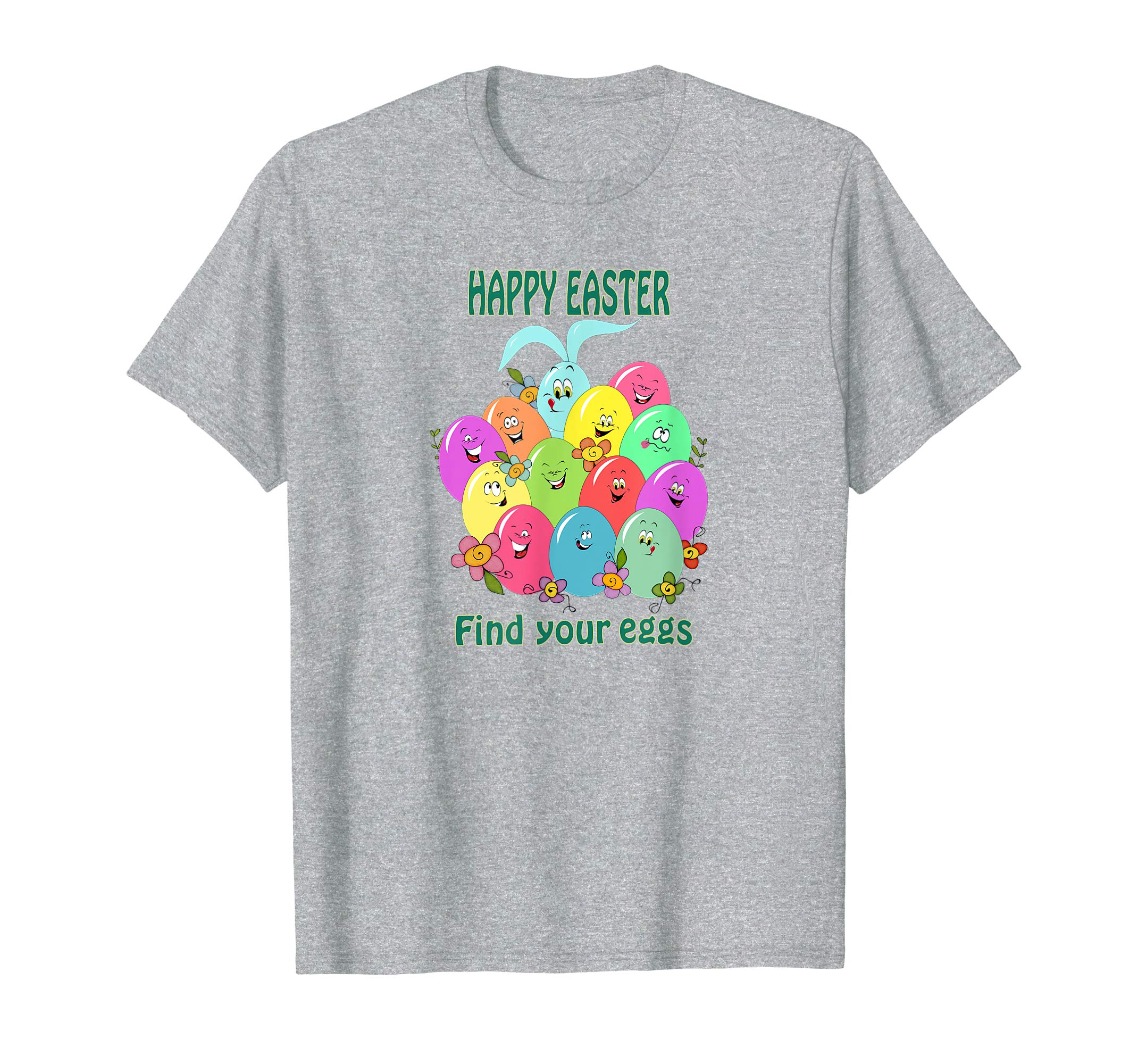 Happy Easter Shirts for Men Women - Funny Eggs Bunny